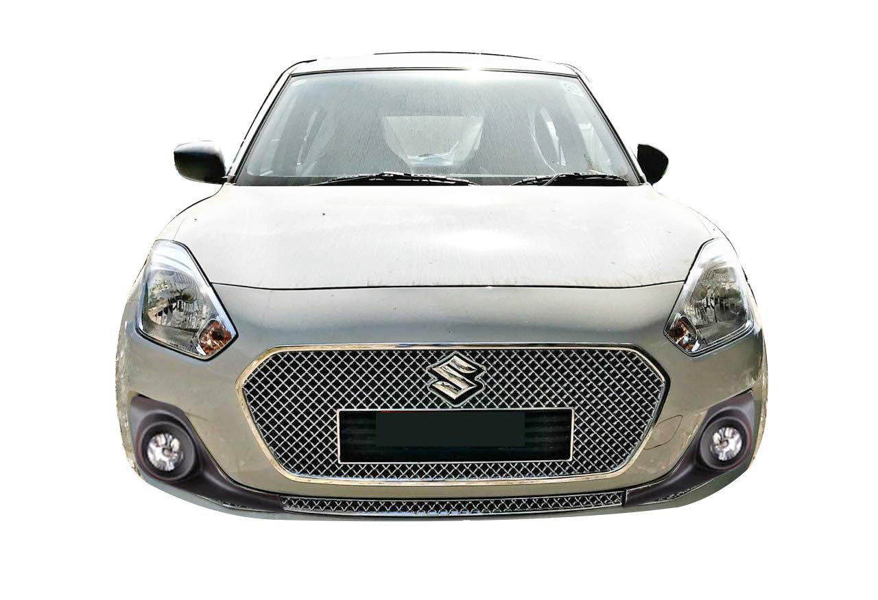 CAR SAAZ Bentley Style Front Chrome Grill Compatible with Swift Type 4 (2018-2020) - Image 5 thumbnail
