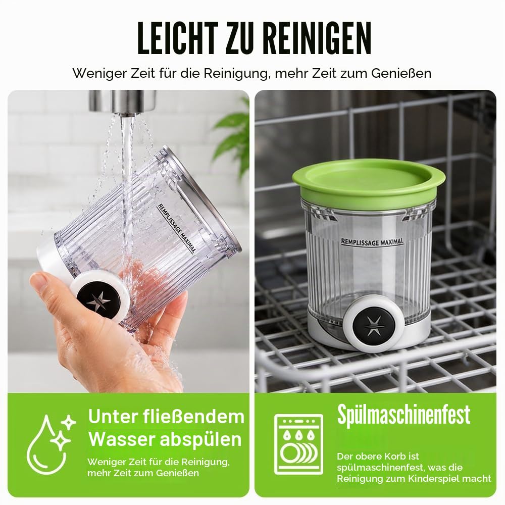 4 Stück Eisbehälter mit Deckel Passend für Ninja Swirl, Ersatz-Pints Eiscreme-Behälter für Ninja CREAMi NC700 NC701 Modelle, BPA-frei & Spülmaschinenfest, Zubehör für Eismaschine mit Löffel