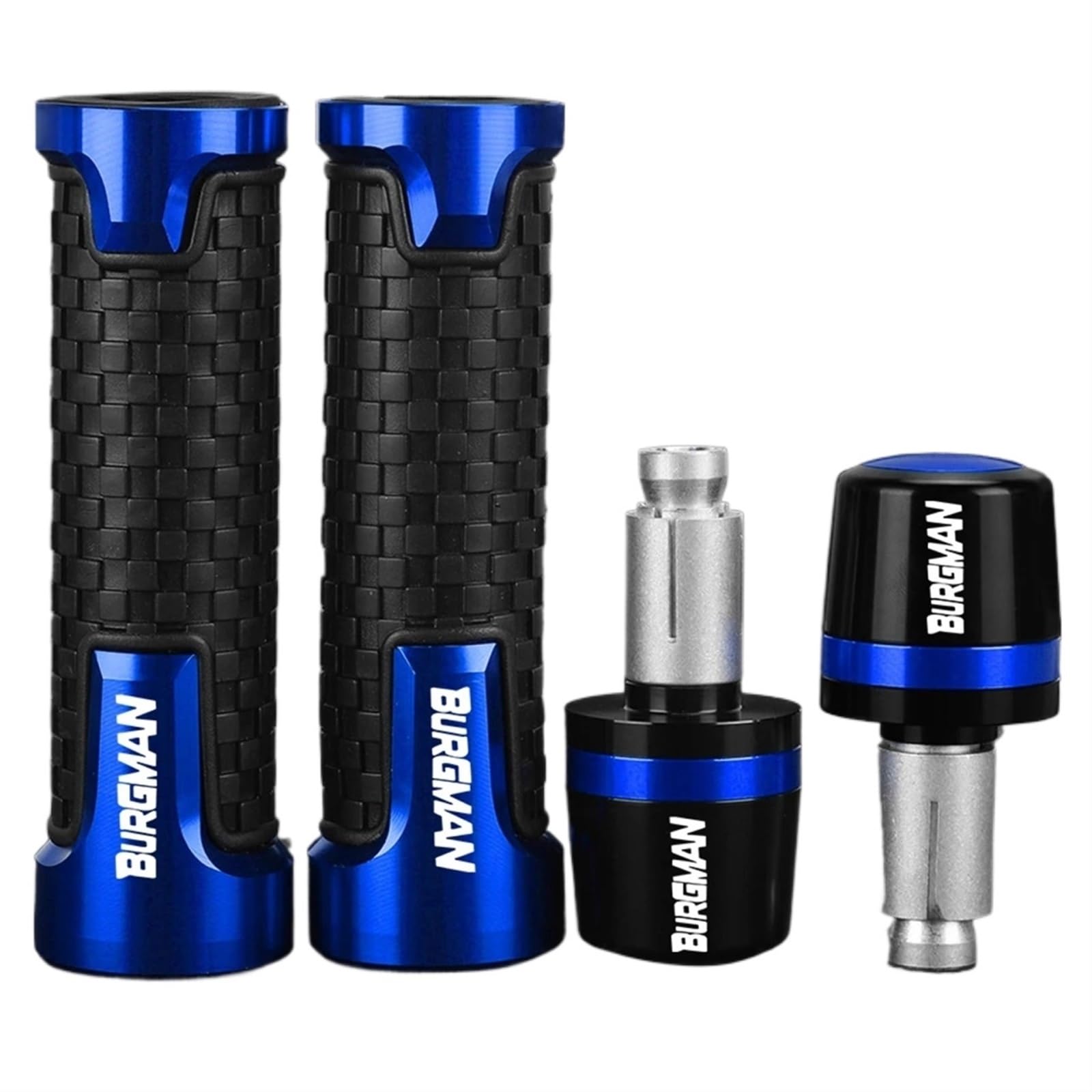 Embouts de guidon 22mm et poignées de moto anti-vibration pour Suzuki Burgman AN400