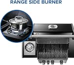 Napoleon Rogue® 425 Propane Gas Grill/BBQ with Range Side Burner, Black