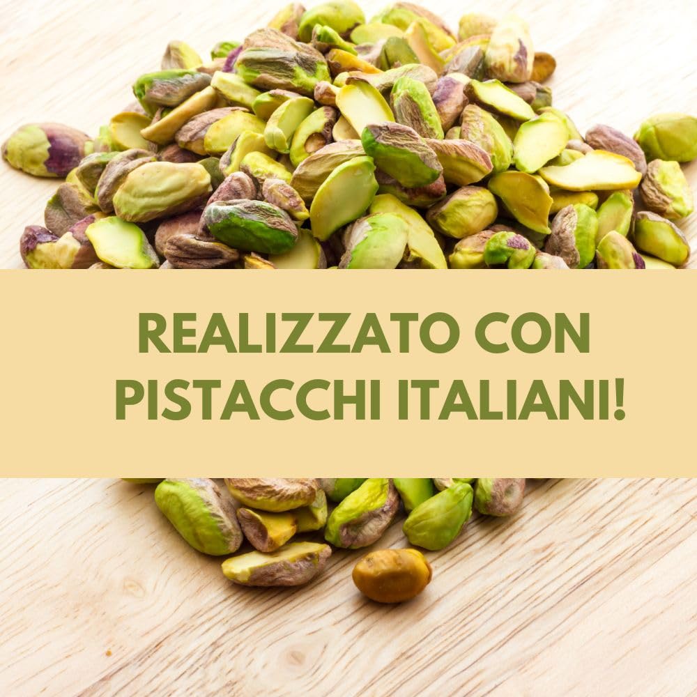 SEMAR® | Crema para untar de pistacho - MADE IN ITALY - 1KG ideal para uso particular y comercial (Sin Gluten)