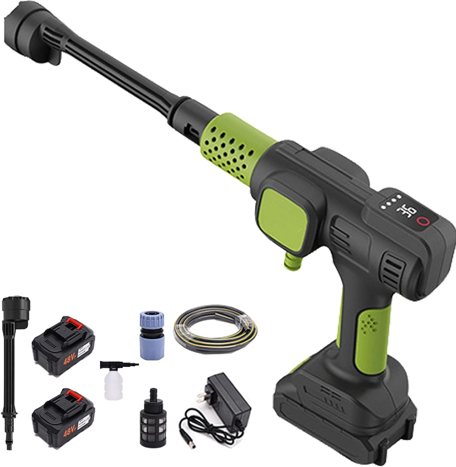 Portable Cordless Power Washer 300W Car Pressure Washers 400PSI