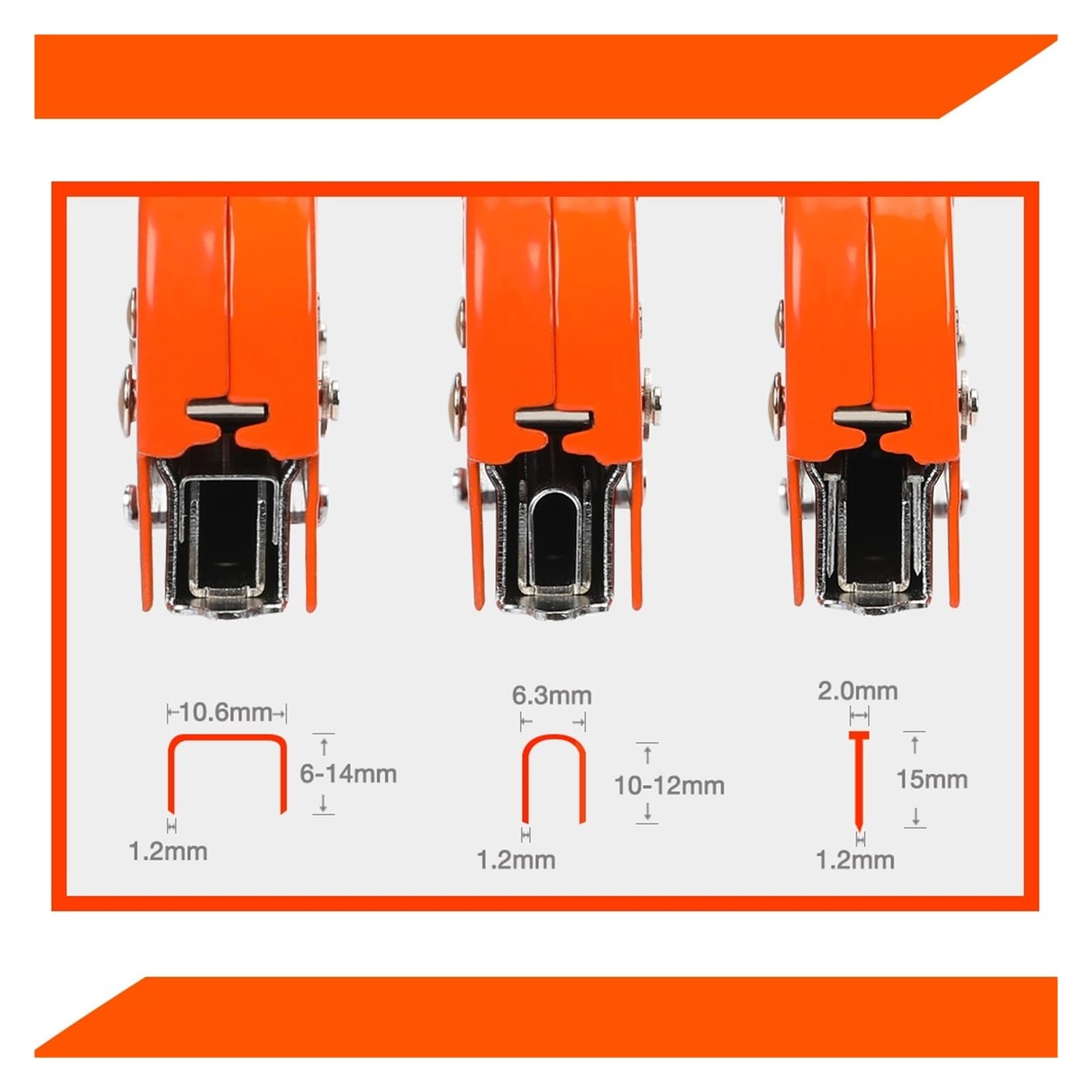 Cucitrice meccanica for costruzione Pistola sparachiodi manuale 3 in 1 resistente con 3000 graffette Cucitrice for tappezzeria for mobili in legno Casa fai da te(3in1 3000nails)