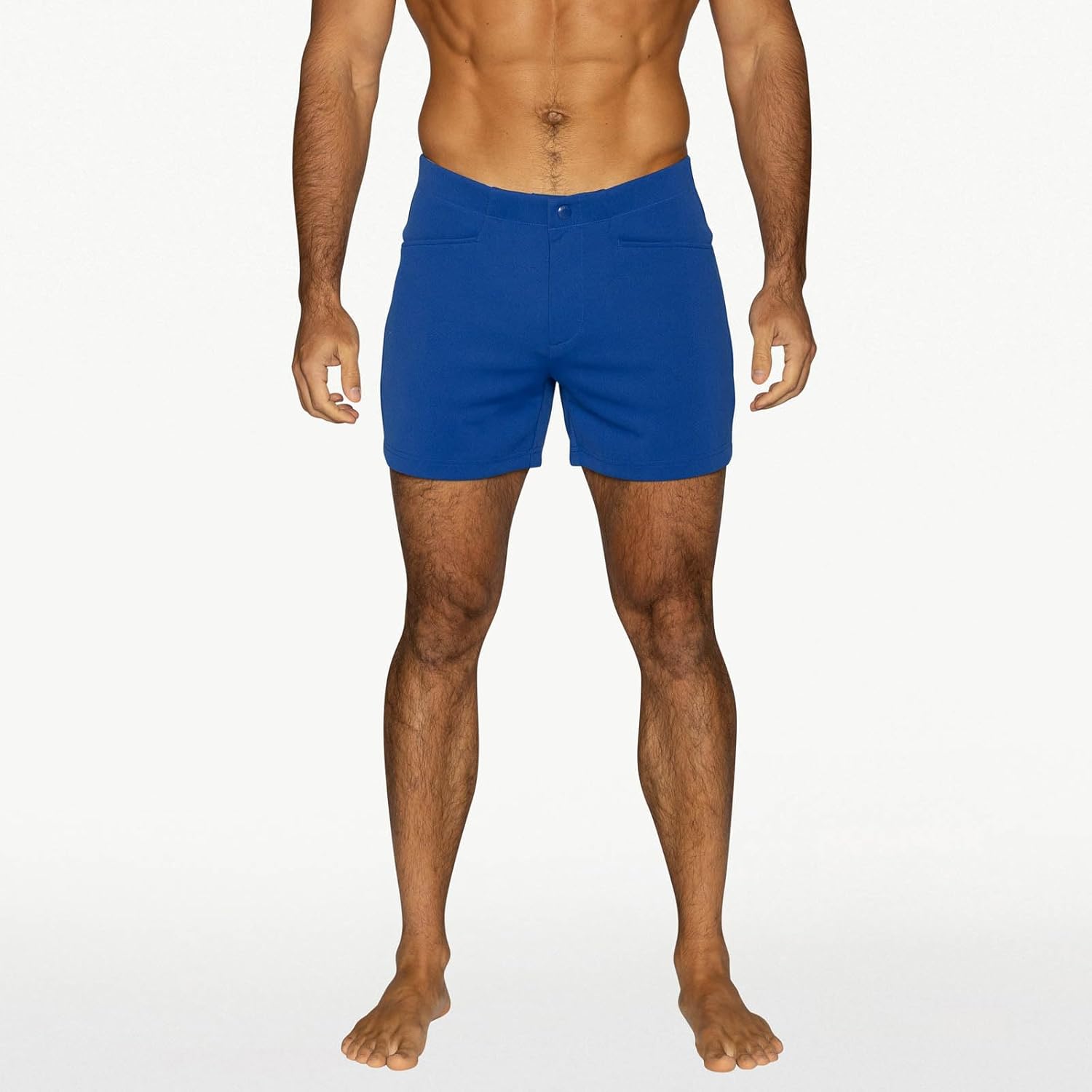 Bike Athletic Men's Classic Coaches Shorts, 5" Inseam Retro Snap-Button Gym Shorts, Structured Fit Football Style