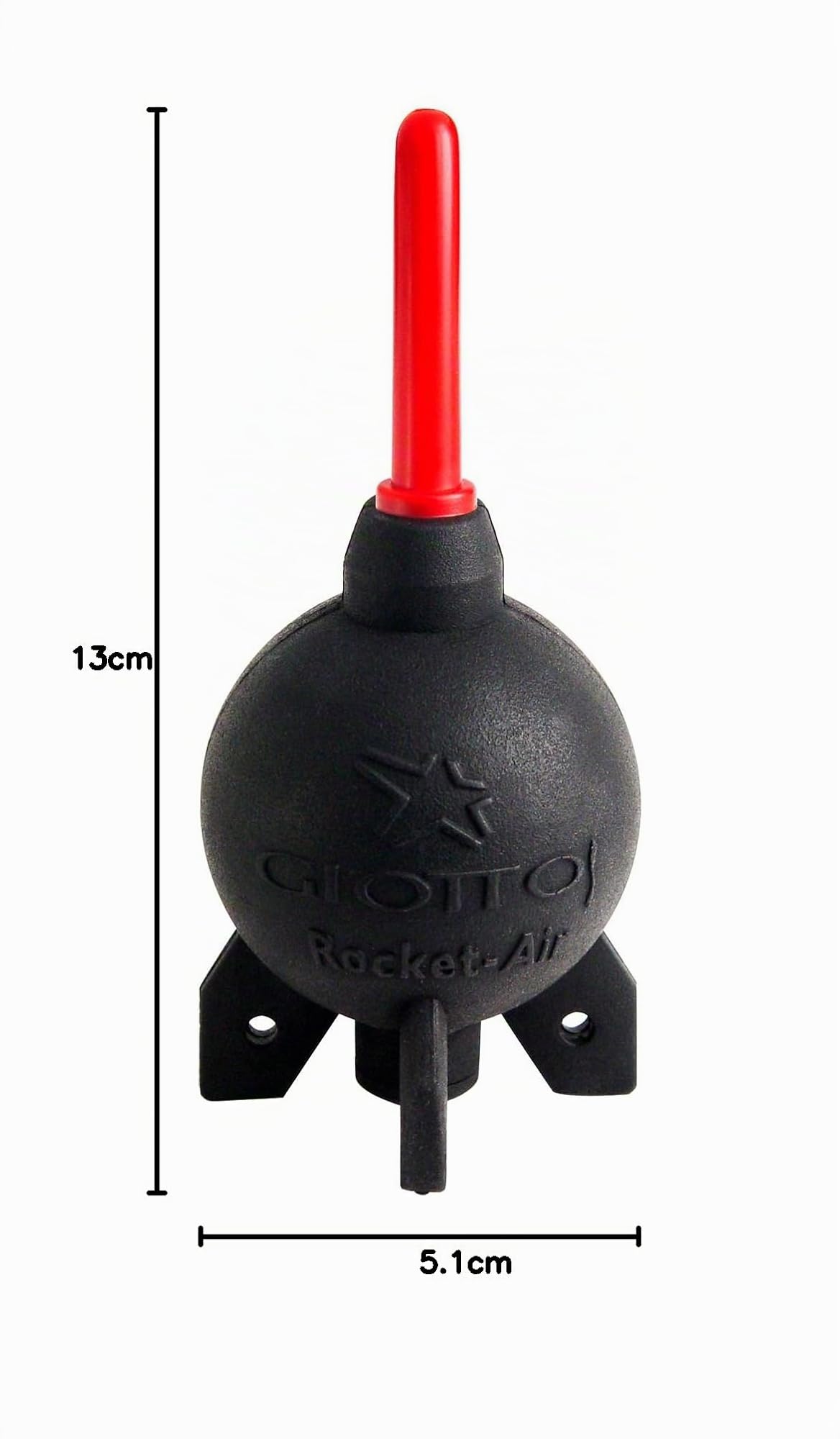 Giottos Rocket-air Lentes/Cristal Limpiador de aire comprimido para limpieza de equipos - Kit de limpieza para ordenador (Limpiador de aire comprimido para limpieza de equipos, Lentes/Cristal, Negro)