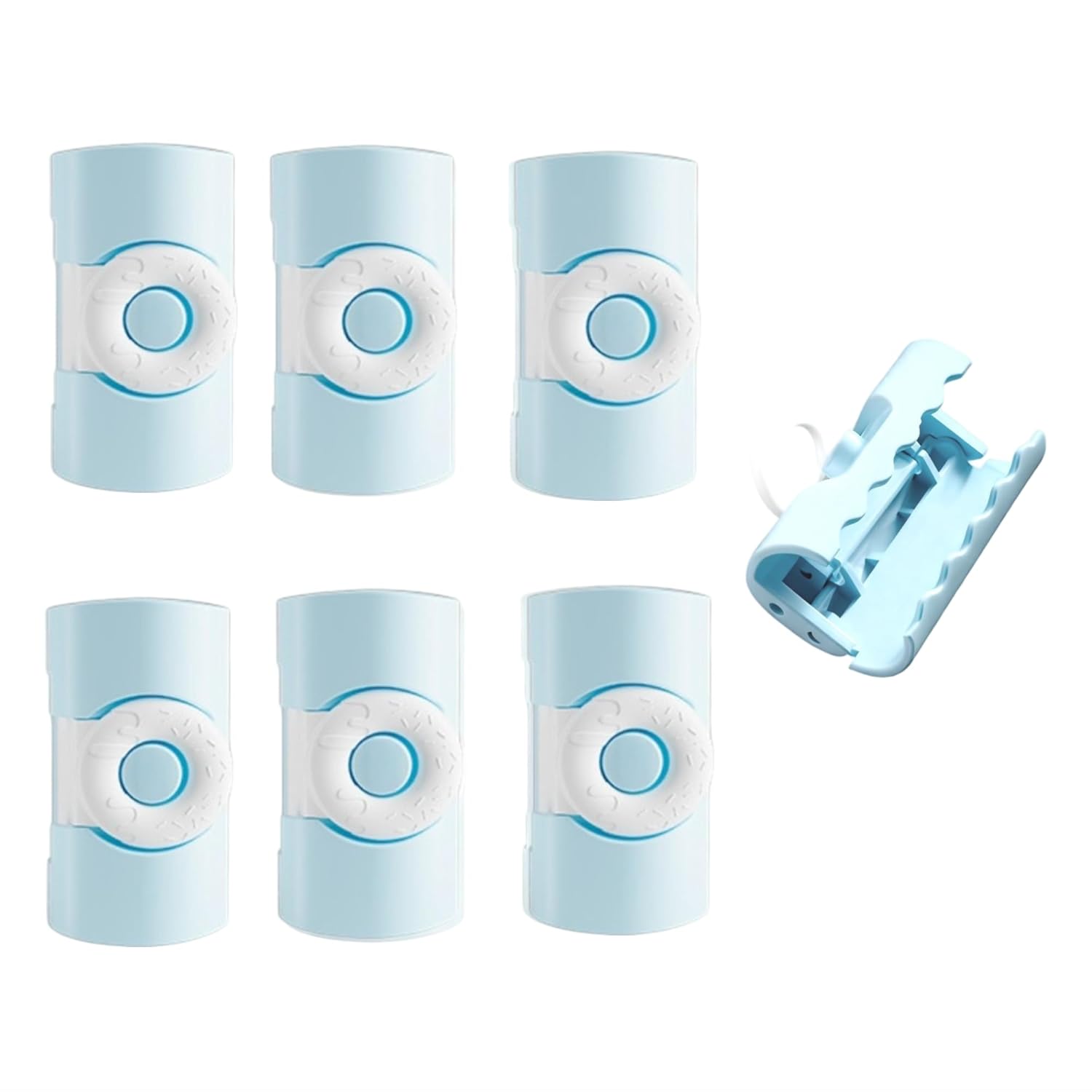 Cylindrical Bed Sheet Grippers Adjustable Needle-Free Sheet Fasteners That Hold Slip and Fall Out Bedding Accessories for Most