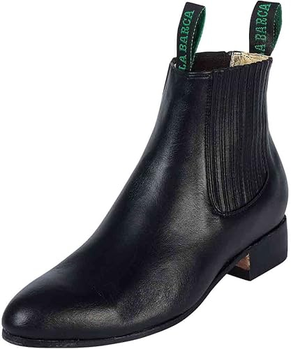 Botín Charroa ID 224 (Bc) Tracional Piel Negro, Negro