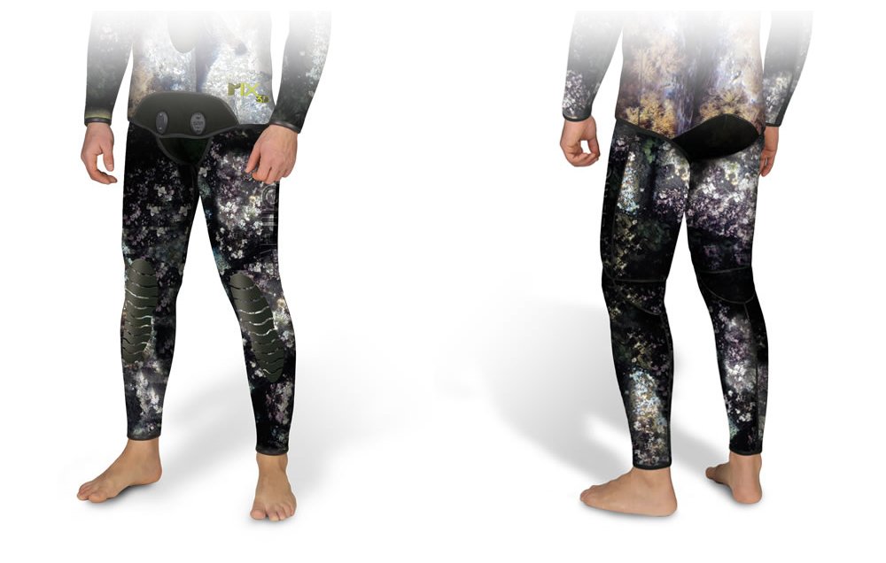 Buy OMER 3mm Mix 3D Camouflage Spearfishing Wetsuit Pants Camo Bottoms