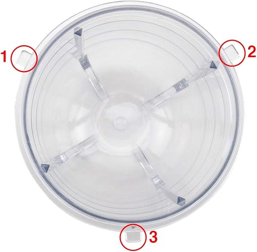 Miniatura 5 de Paquete de 2 piezas de repuesto de taza alta de 16 onzas para licuadoras Magic Bullet MB1001 de 250 W