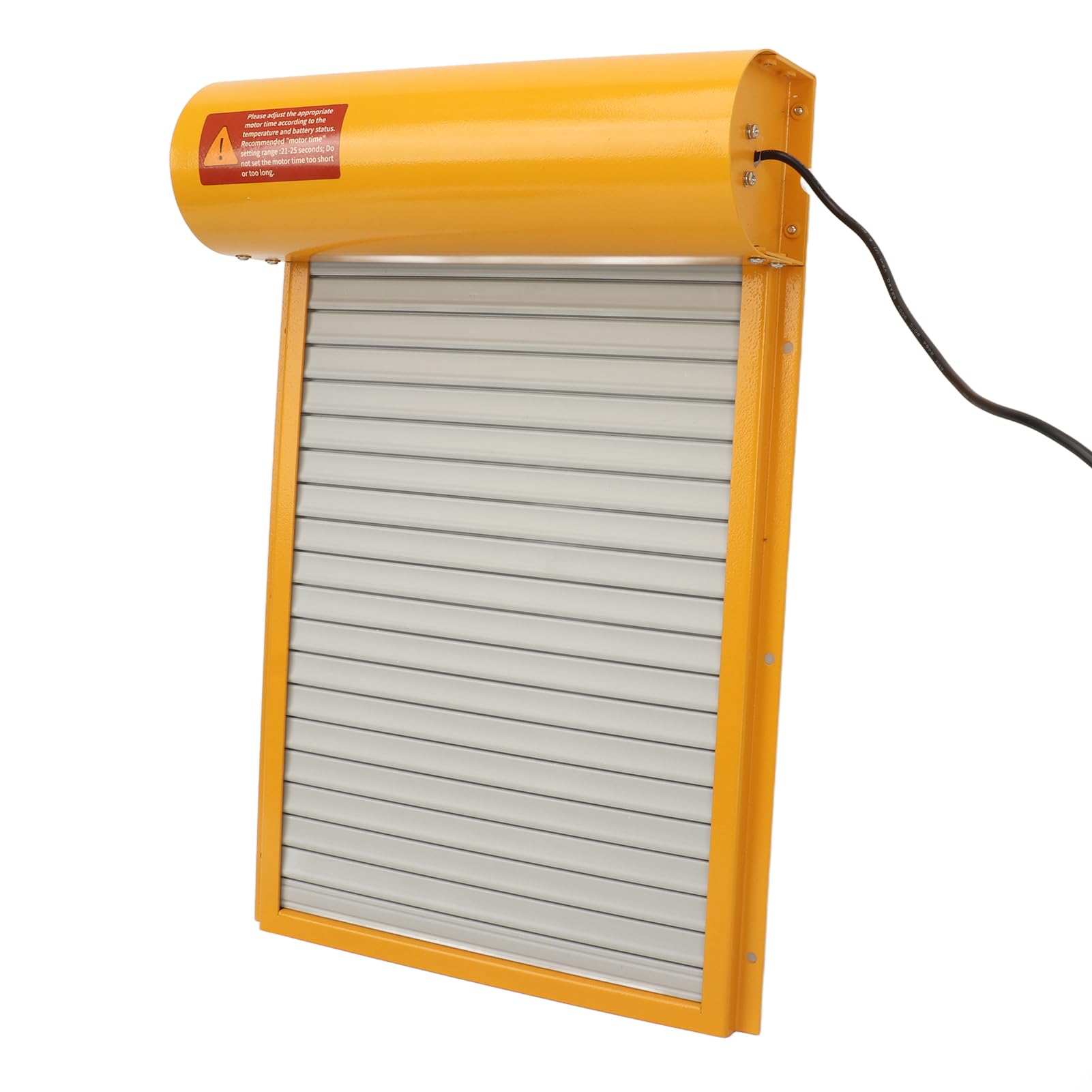Generic Abridor de Puerta Automático para Gallinero con Energía Solar y Temporizador para Granjas de Patos y Gansos Protección Segura para Aves de Corral Construcción Duradera de Metal Plástico