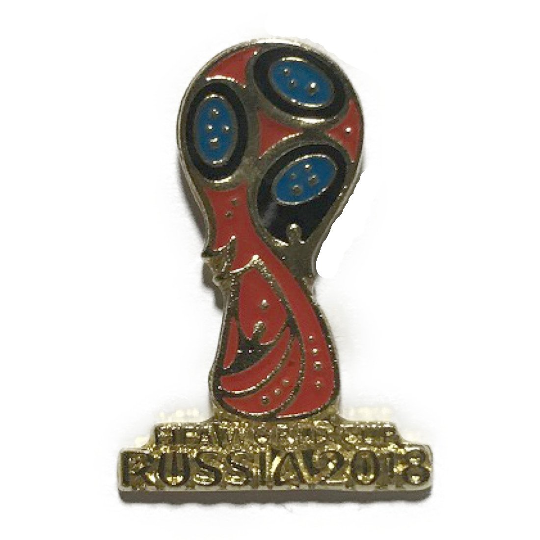 Amazon | ロシアワールドカップ2018 ロゴ ピンバッジ | FANS