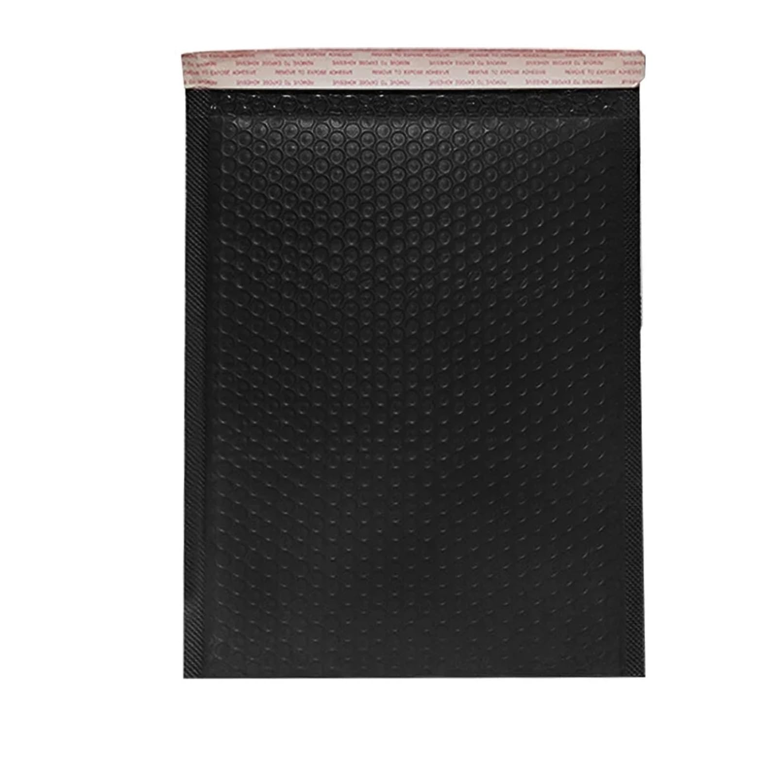Buste Imbottite Per Spedizioni 50-10 buste a bolle d'aria nere/rosa imbottite con chiusura automatica x