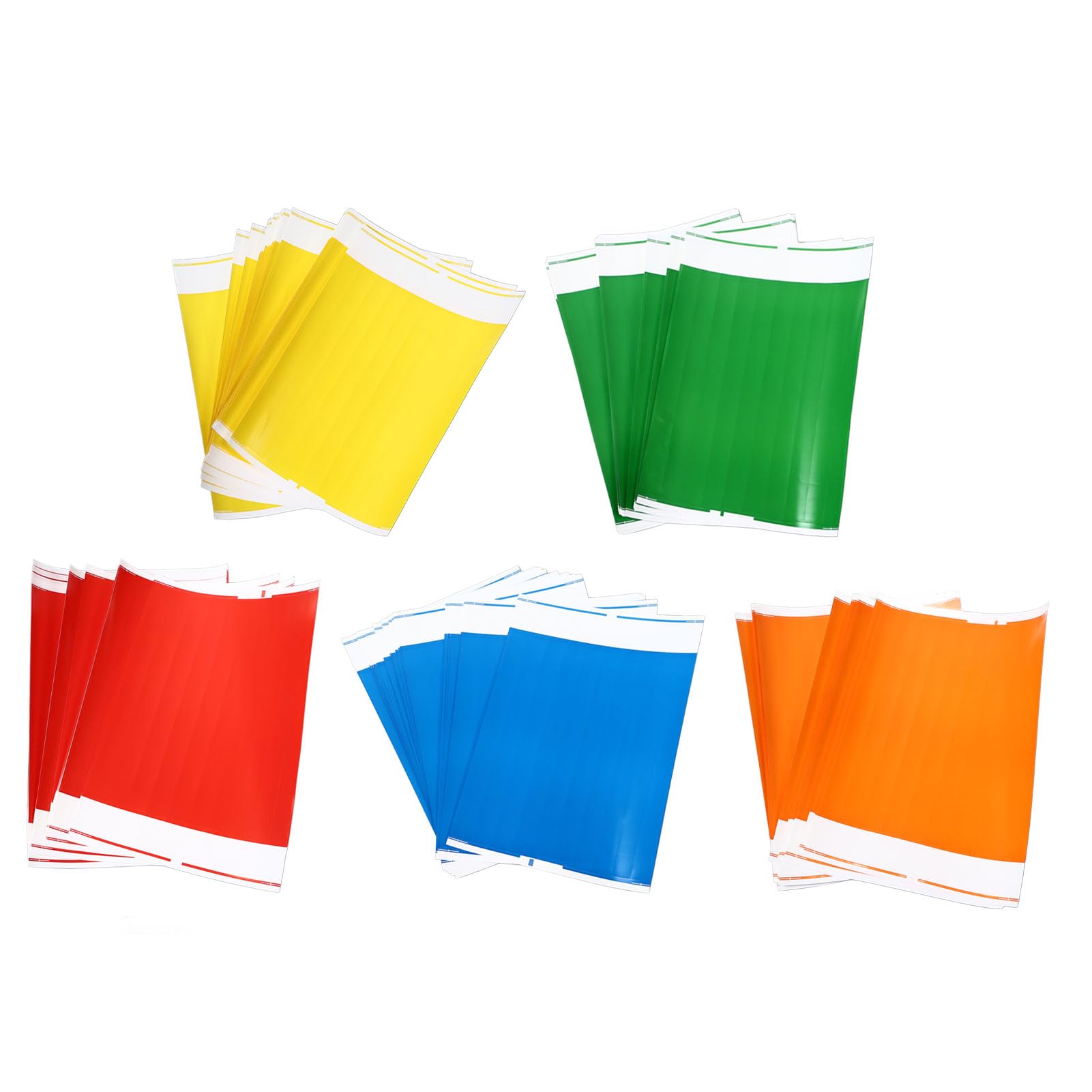 Disposable Event Wristbands Premium Tear Proof Water Colorful Paper Wrist Bands for Events