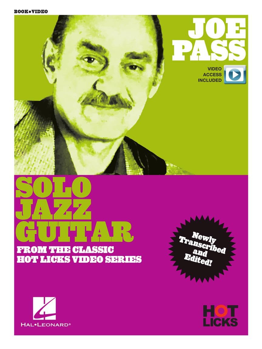 Joe Pass - Solo Jazz Guitar Instructional Book.: With Online Video Lessons. from the Classic Hot Licks Video Series