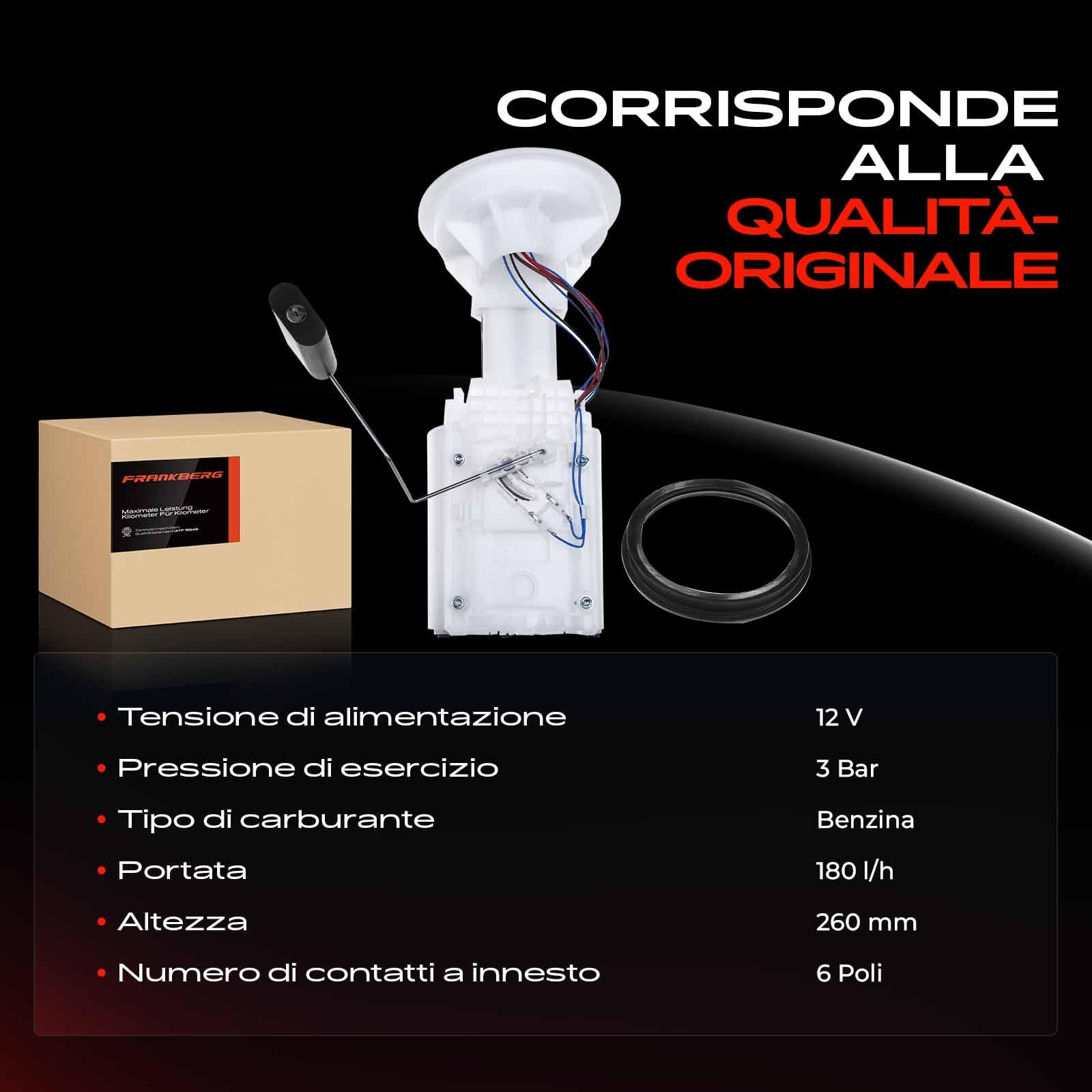 Frankberg Pompa del carburante pompa della benzina modulo dell'unità di