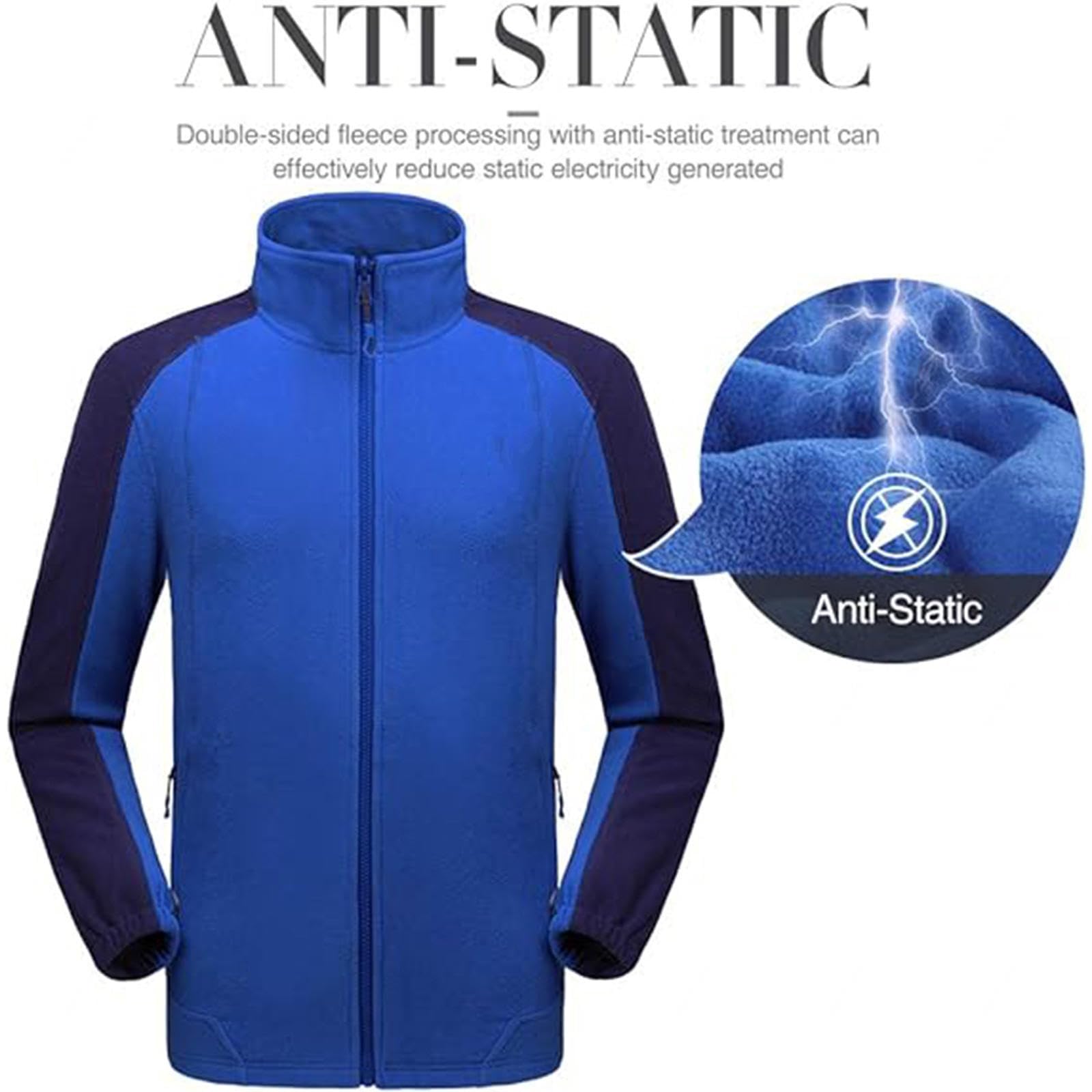 Chaqueta de Esquí para Hombre Chaqueta de Invierno Impermeable 3 en 1 Chaqueta para La Nieve Capucha Resistente Al Viento con Abrigo Interior de Forro Polar Cálido,C-S