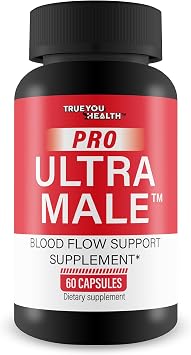 Pro Ultra Male - Our Best Blood Flow Support Supplement - Advanced Blood Flow Pills Male Blood Flow Capsules - Men Blood Flow - Blood Circulation Supplements for Men Help Blood Flow Boost Circulation