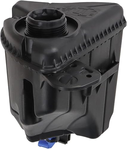 Vista 443 de TRQ Botella de desbordamiento del tanque de expansión del depósito de refrigerante del radiador compatible con Porsche Macan 2015-2018