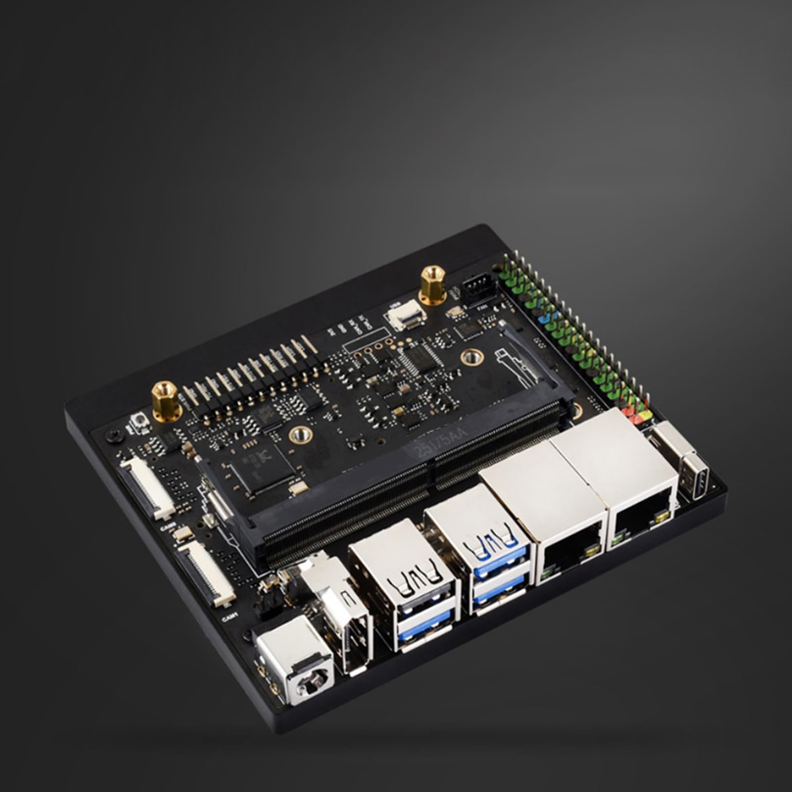 Basisplatte mit doppeltem Ethernet-Port für Orin-Modul mit industrieller Haltbarkeit für verschiedene Projektanforderungen, Computing-Grundplatte