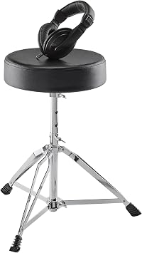 Alesis Drum Essentials Bundle - Complete Electronic Drum Set Accessory Pack with Drum Stool and Over-Ear Headphones