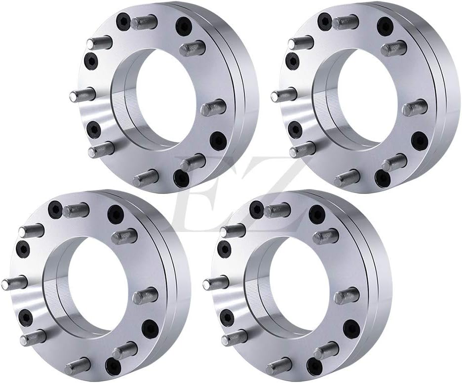 4 Wheel Adapters 6 Lug 5.5" to 8 Lug 180mm