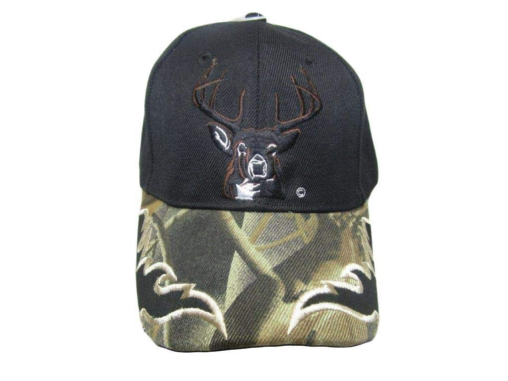 Chapeau Buck Wear Camouflage Cerf – Crème, Réglable, état Neuf Sans étiquettes