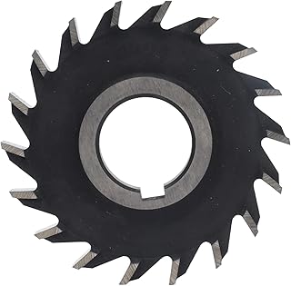 Professional Straight Tooth Milling High Speed Steel Disk Gear 100x12mm Precision Cutting Tool for Metal Woodworking and DIY Projects Durable Heat Treated Design