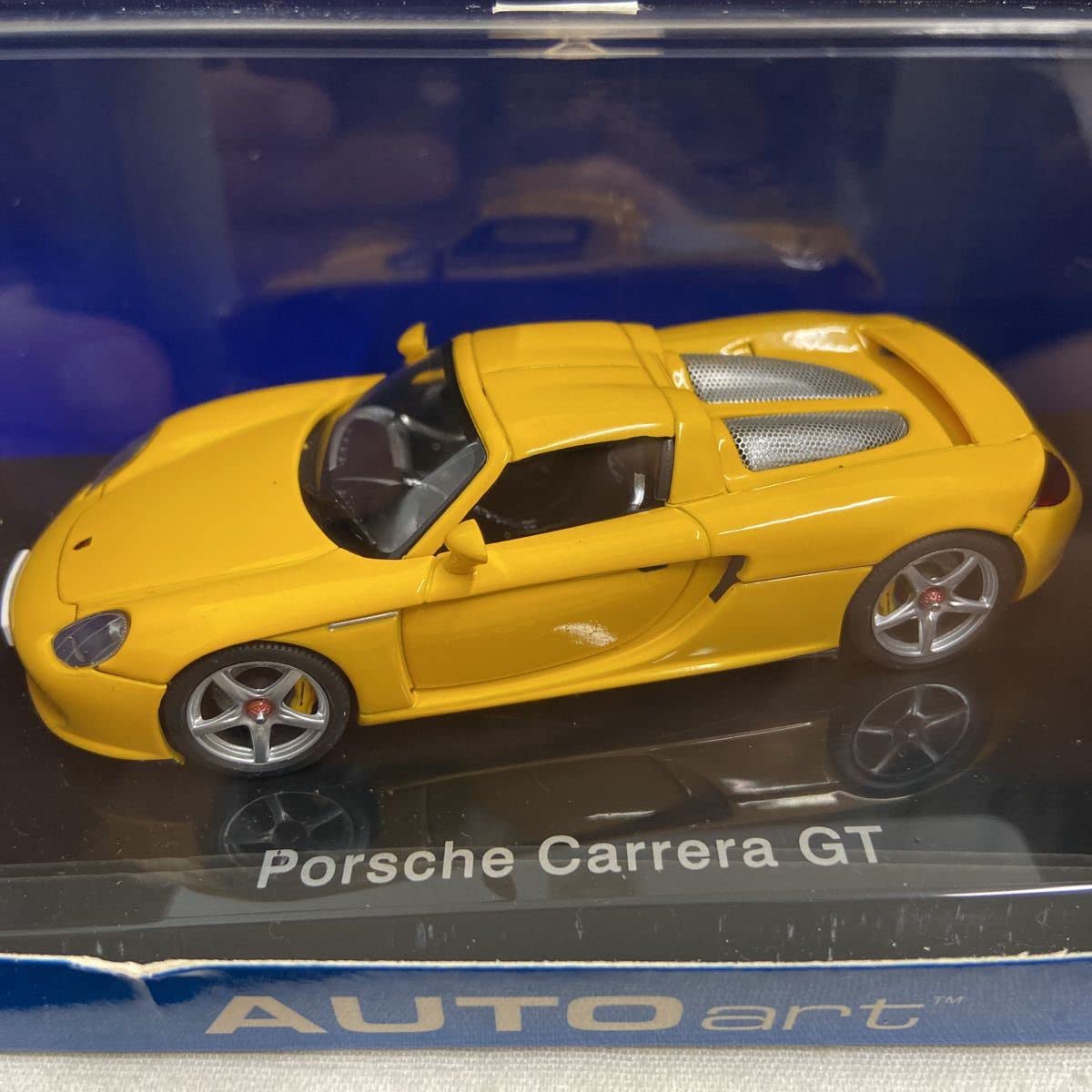 Amazon | AUTOart 1/43 Porsche Carrera GT Yellow オートアート