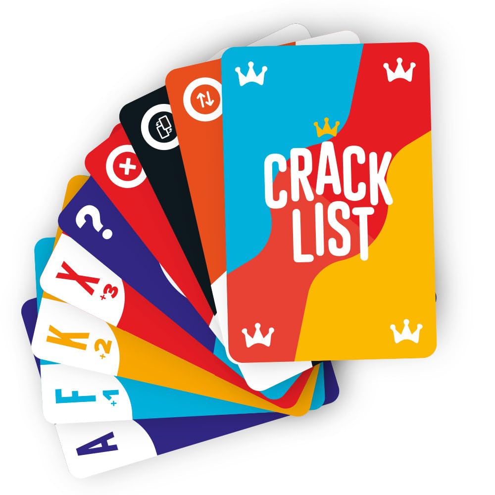 MICRO MACRO : Crime City - Jeu de société d'enquêtes - Pour toute la famille 10 ans et plus & CRACK LIST - Jeu du Petit bac de cartes - Entre amis et en famille 10 ans+