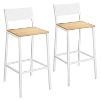 VASAGLE Sgabelli Cucina, Set da 2