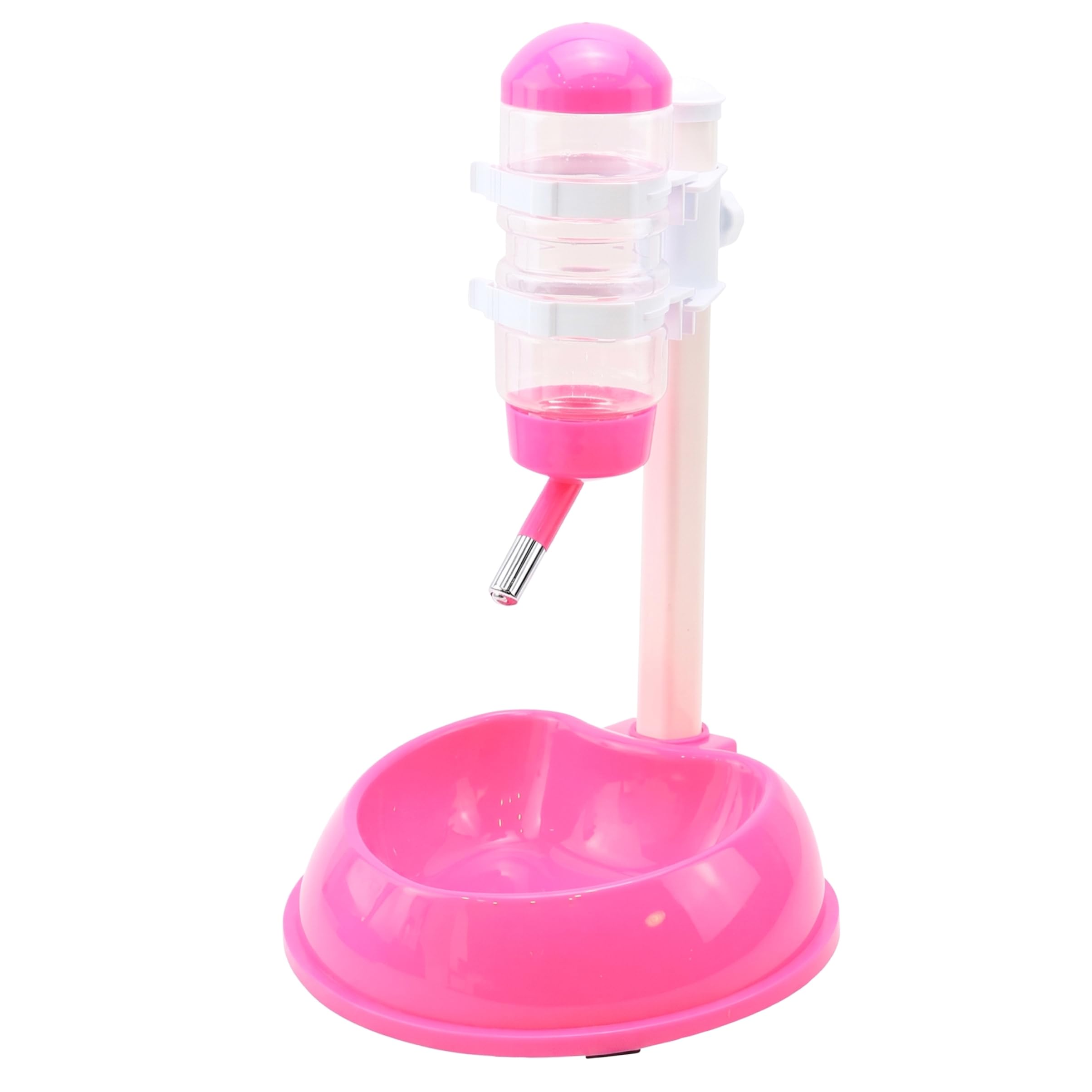Dispenser per Bottiglie d'Acqua per Cani a Prova di perdite con Supporto, mangiatoia Portatile per Animali Domestici per Viaggi, Passeggiate, Cassa, Stile 2