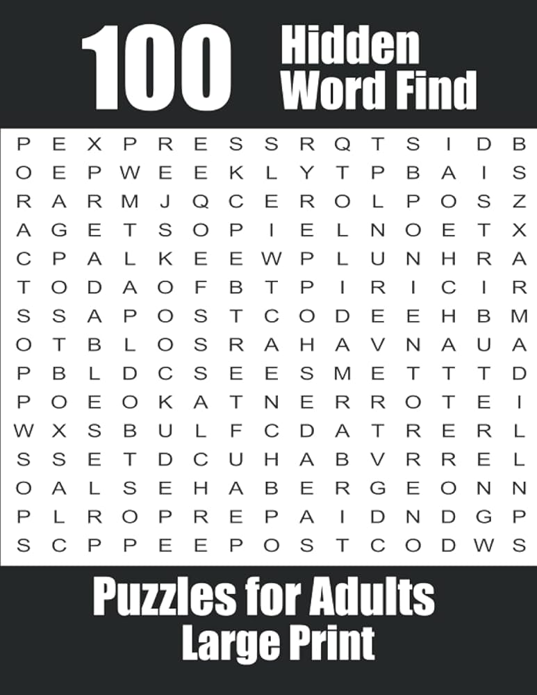 100-hidden-word-find-puzzles-for-adults-large-print-word-search-easy-puzzle-perfect-for-giving-large-print-edition-one-puzzle-per-page-hours-of-fun-and-relaxtion-on-holiday-press-realword for Free Printable Word Finds For Adults 100 Hidden Word Find Puzzles for Adults Large Print: Word Search Easy Puzzle: Perfect for Giving Large Print Edition, One Puzzle per page, Hours of Fun and Relaxtion on Holiday!!!: Press, RealWord: for Free Printable Word Finds For Adults