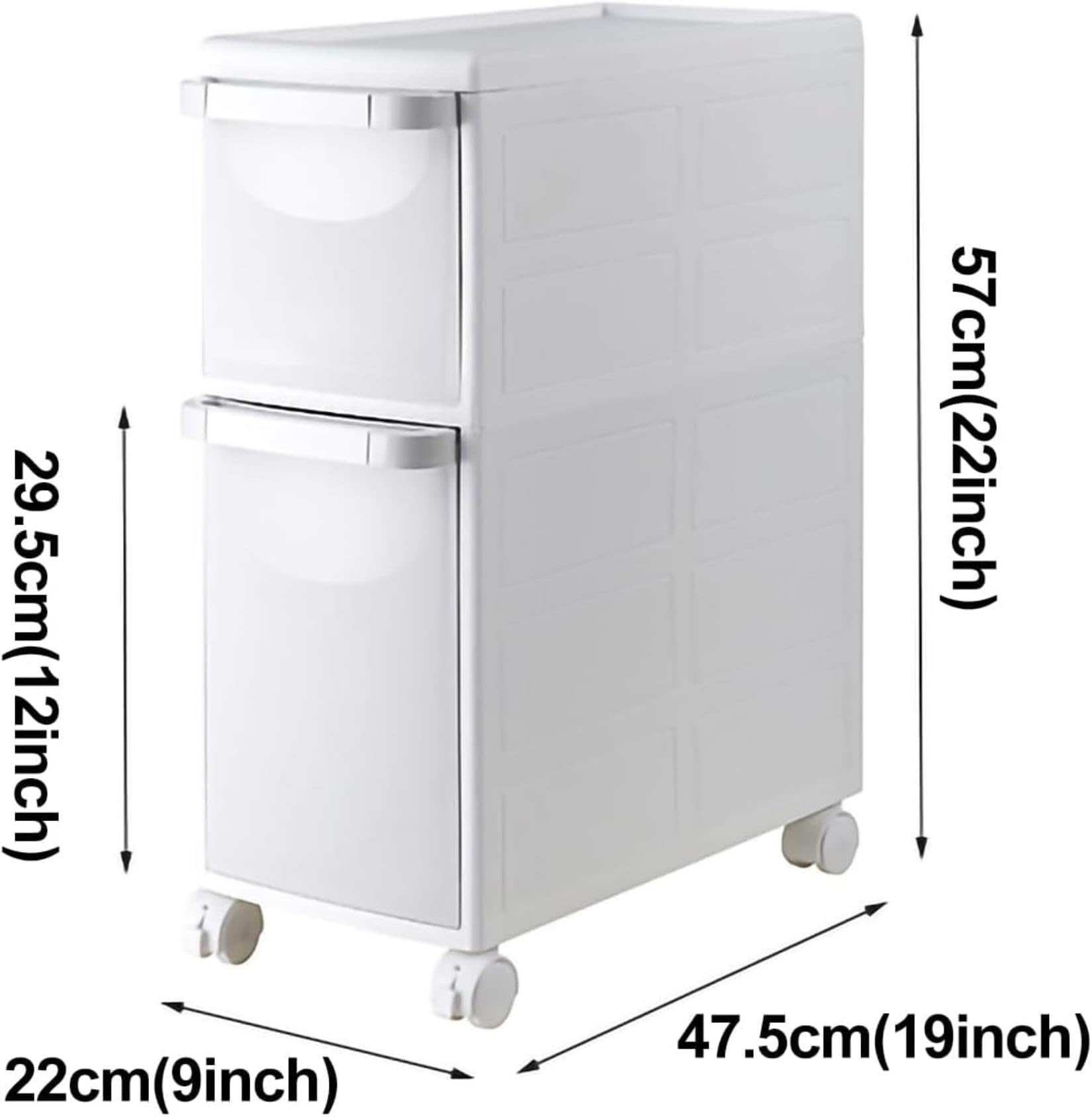 Armario con cajones apilables para juguetes, 2, 3 y 4 niveles, multifuncional, para baño, pequeño, Impermeable, con cajones transparentes, Gran capacidad, para cocina, do