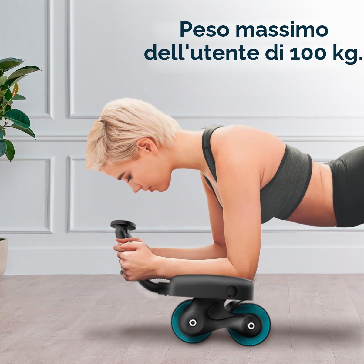Cecotec Rullo da allenamento per addominali
