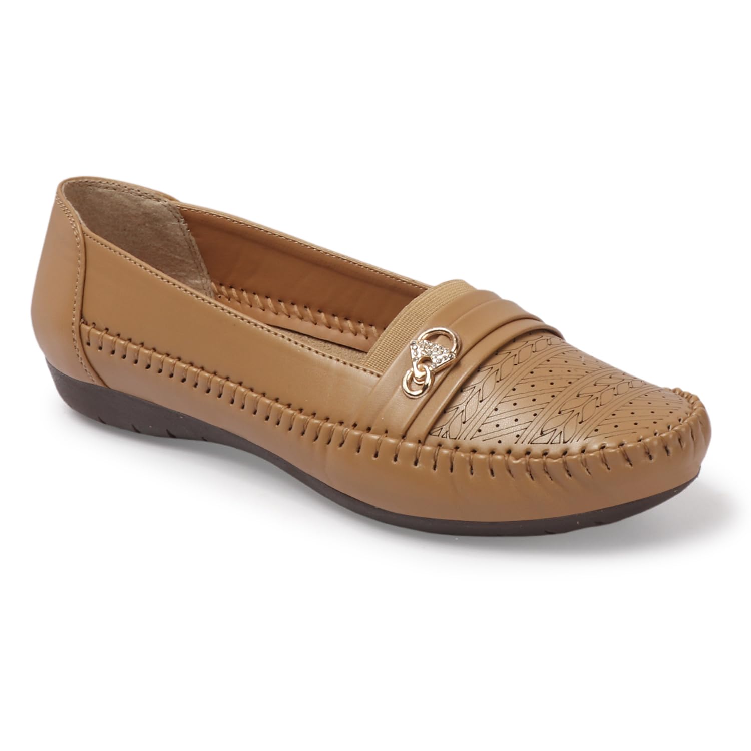 charmwalk Women's Loafers | Stylish Casual Slip-On Shoes | Lightweight & Comfortable for Daily and Office Wear-picture-13