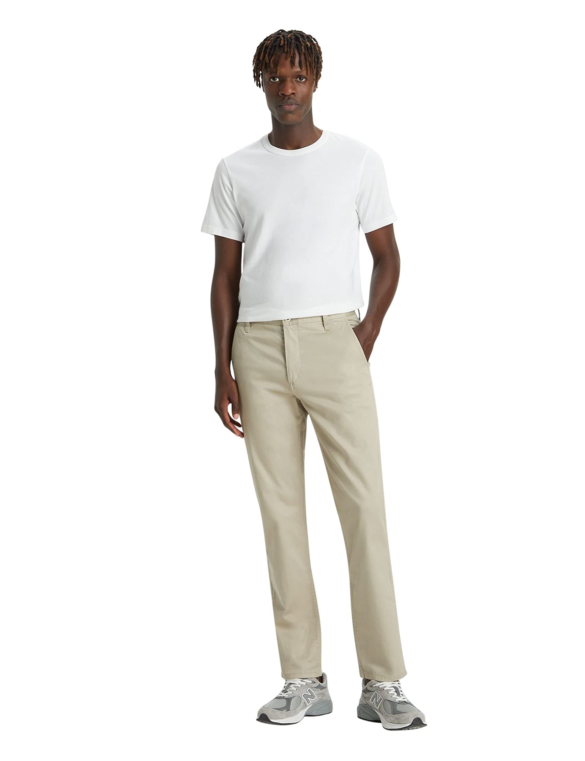 Dockers Alpha Original Khaki Skinny - Stretch Twill, Pantaloni Uomo, Blu (C00088 Pembroke 0142)