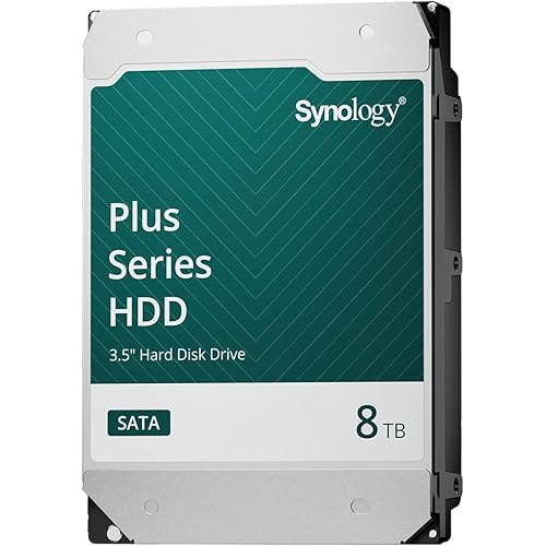 Synology HAT3310-8T [8 TB 3.5" SATA 5,400 RPM/NAS Grade HDD (MTTF1 Million Hours) / 3 Year Warranty] Domestic Authorized Dealer Field Lake Product