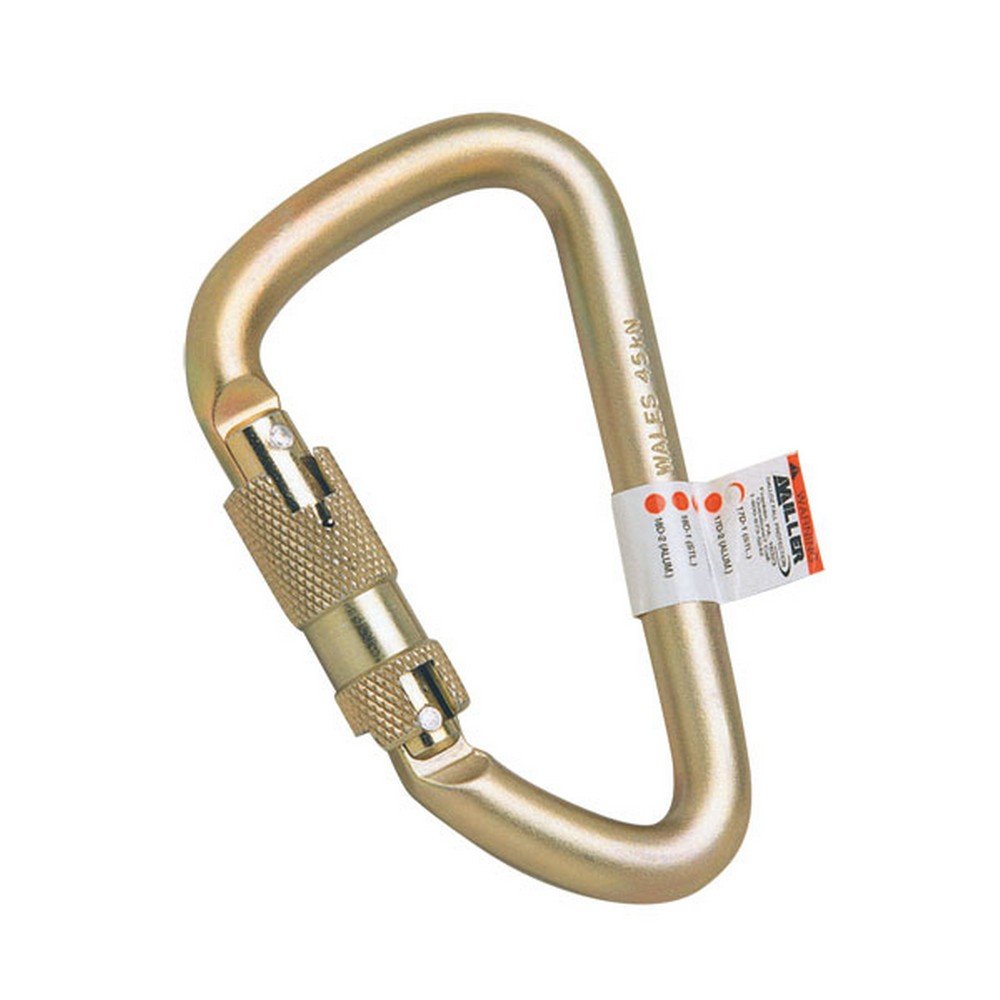 Flаѕh Dеаlѕ - 60% оƒƒ Honeywell 17D-1/ Miller Steel Twist-Lock Carabiner, 4-5/8", Gold Flаѕh Dеаlѕ - 60% оƒƒ Honeywell 17D-1/ Miller Steel Twist-Lock Carabiner, 4-5/8", Gold