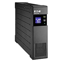 Eaton Serie Ellipse Pro UPS ELP1600DIN – 1600VA 1000W con AVR per protezione avanzata, 8 prese Schuko, USB e sicurezza linea dati RJ45 – Nero (B00CTFTL68)