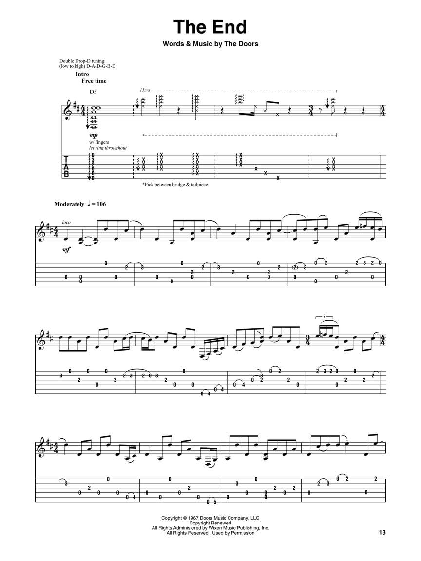 The Doors: Deluxe Guitar Play-Along Volume 25 - 15 Songs with Backing Tracks & Synchronized Tab and Audio