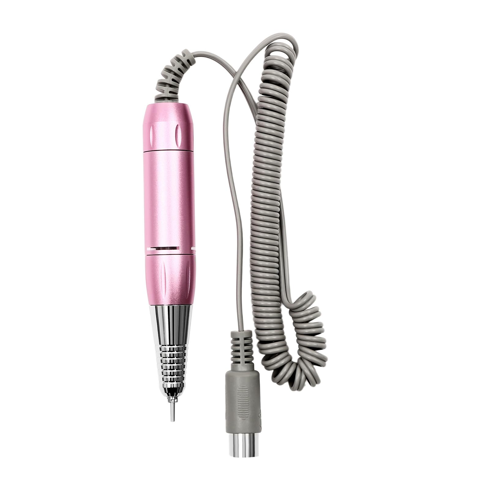 Fresa de uñas eléctrica con aspiración, aspiradora de uñas con taladro de uñas, juego de 4300 rpm, 230 V, con luz LED giratoria, extracción de polvo para uñas, cuidado de uñas, manicura, set para uñas