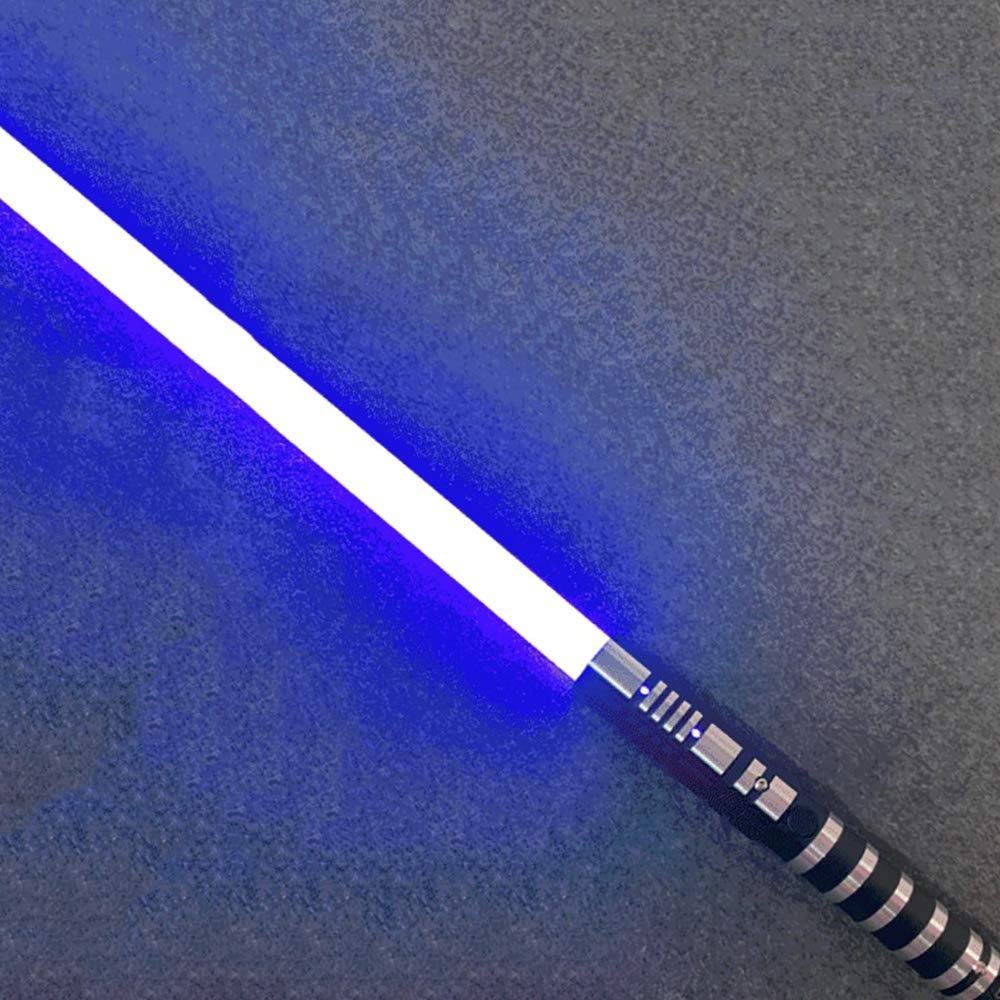 XALO Lightsabers, USB 5W Ultimate Dueling Lightsaber with Metal Hilt, Electric Galaxy Edge Lightsaber for Kids & Adults, 3 Sets of Sound Effects,Blue
