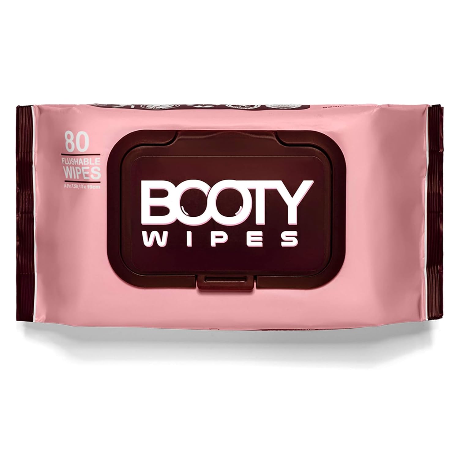 Flushable Wipes for Women - 80-Count Wet Wipes for Adults - pH-Balanced Feminine Wet Tissue with Vitamin E and Aloe - Gentle Feminine Hygiene Body Cleansing Cloth - No Fragrance Large