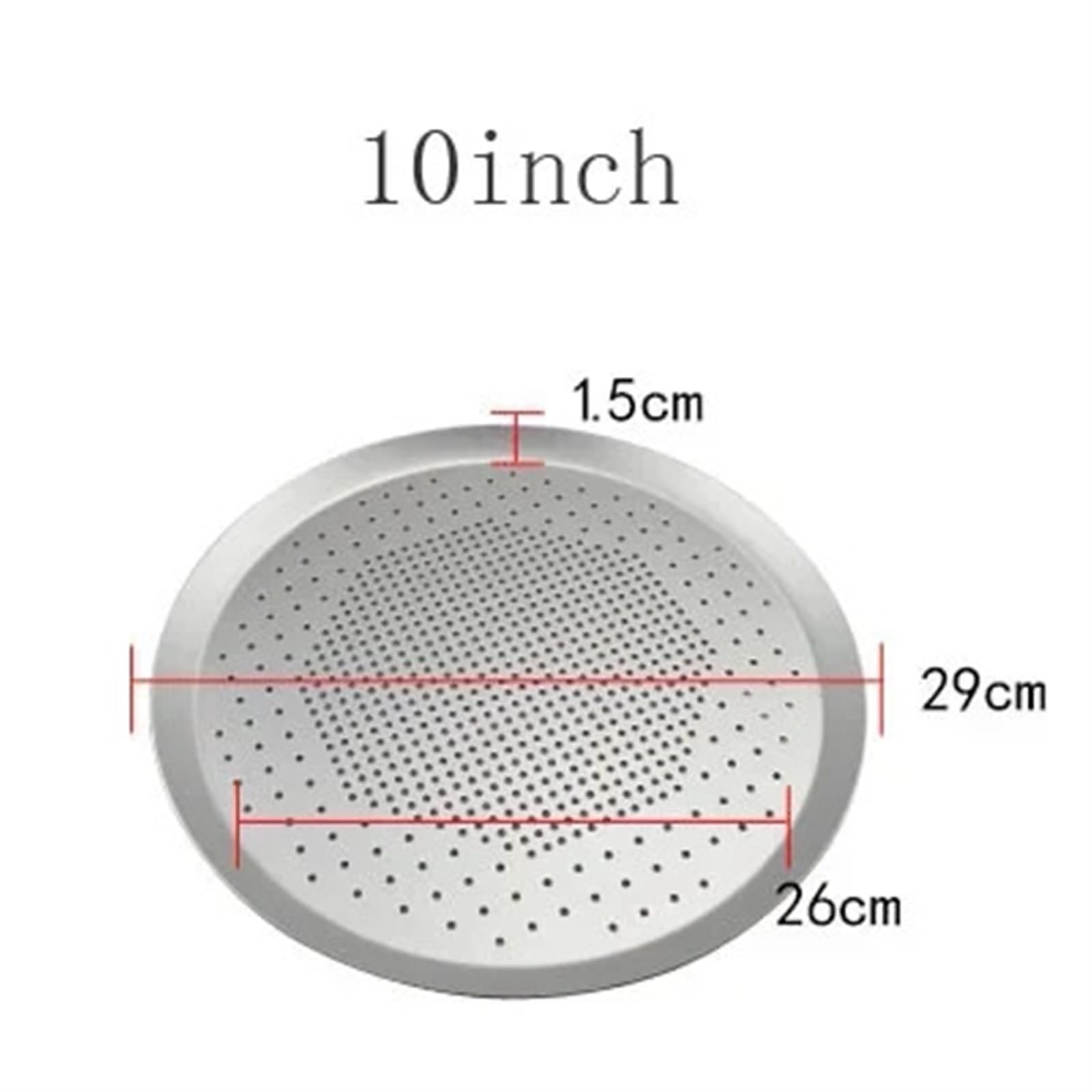 Teglia da Pizza Teglia for pizza in alluminio, teglia antiaderente for, piatto for, supporto for teglie, utensili da cucina for la cottura al forno