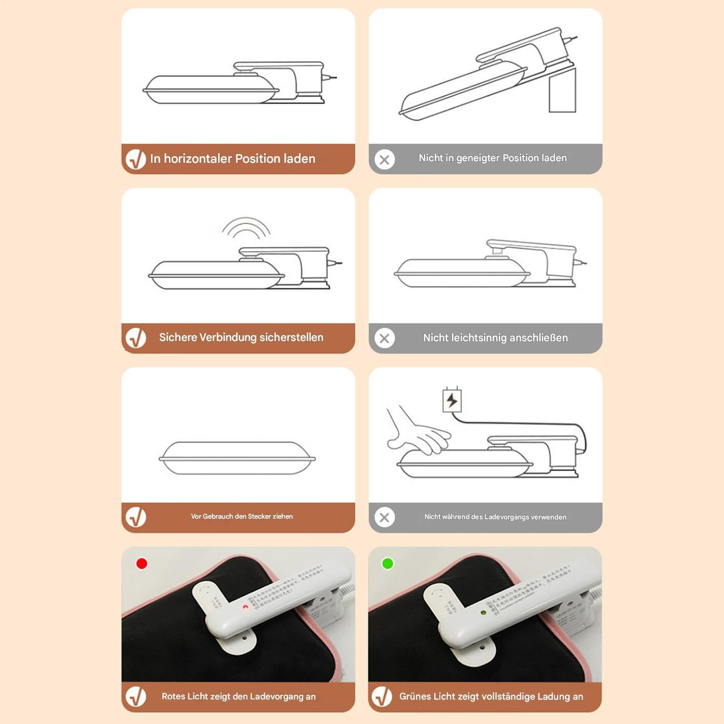 Bouteille d'Eau Chaude Électrique Pochette Thermique à Chauffage Rapide