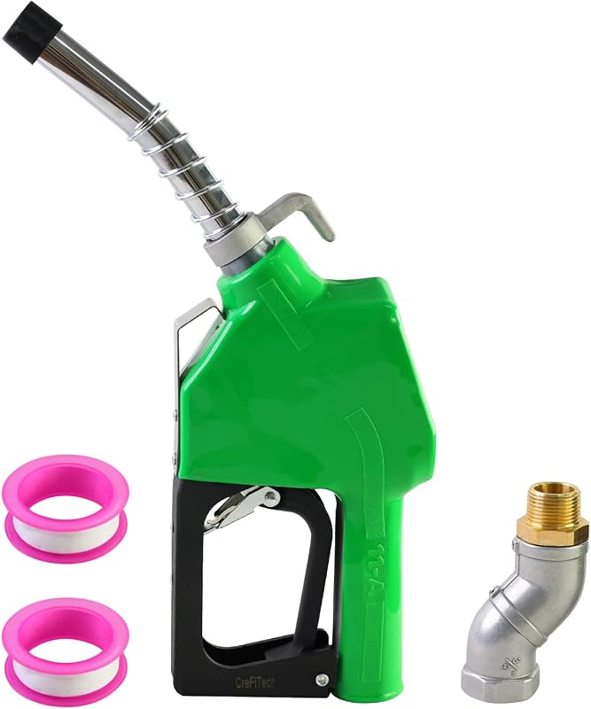 Bico de Abastecimento Automático CreFiTech 3/4" NPT com Giro 360° e Alta Vazão – 1 unidade
