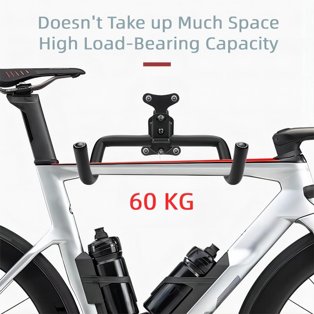 Supporto Parete Bici per Specialized SL7 Comp, Gancio Bici Orizzontale Regolabile, Porta Bicicletta Robusto per Garage,2pcs