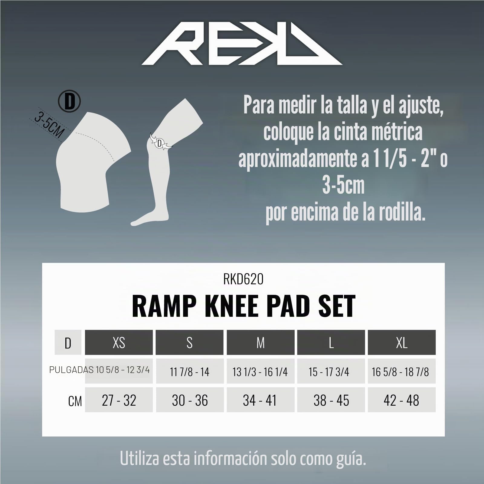 Rekd Rkd620 - Rodilleras Unisex Adulto