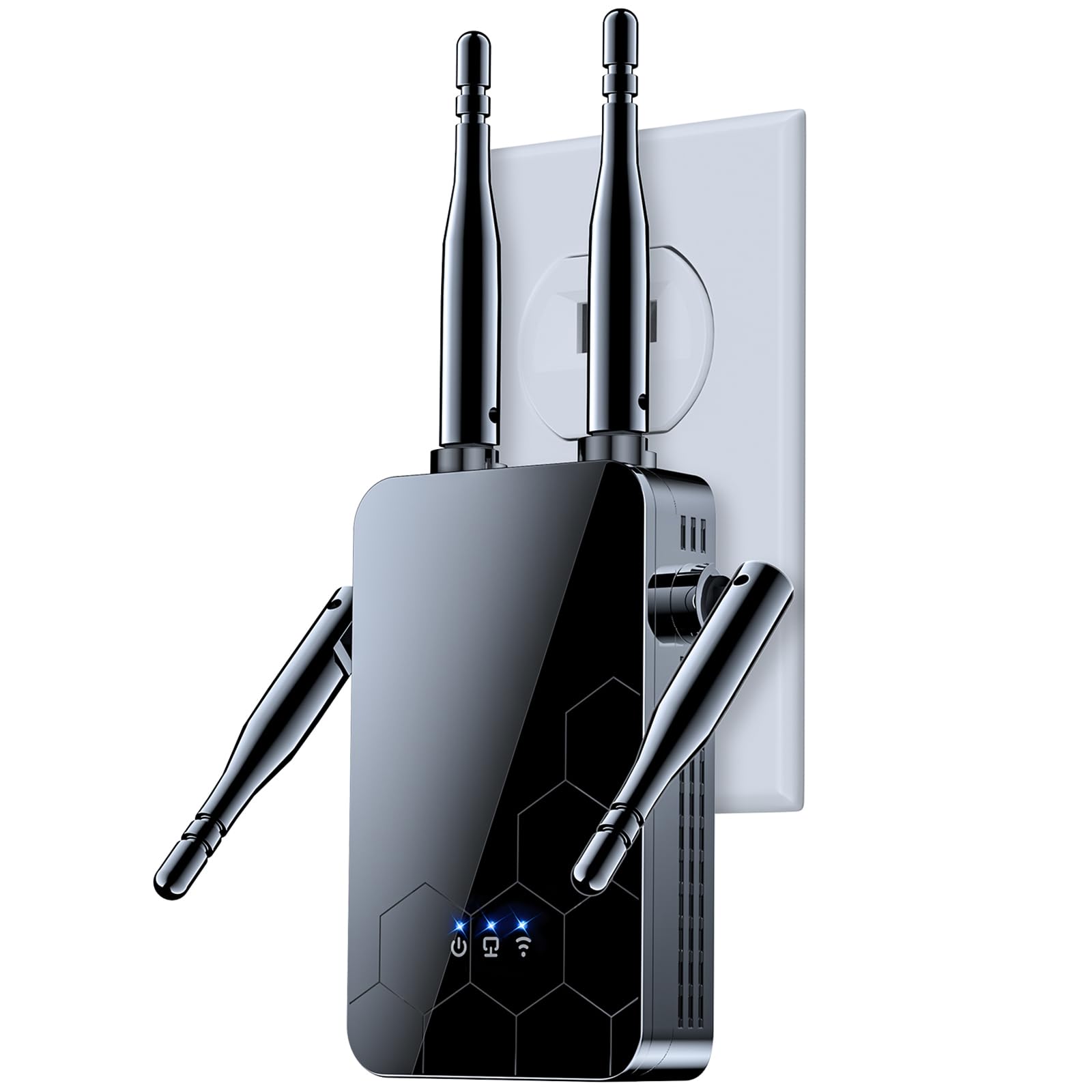 Photo 1 of 2026 Best WiFi Extender Internet Booster, 1-Tap Setup, Long Range Repeater Wireless Routers Amplifier, Mesh Wi-Fi 80% Faster | Broader Than Ever, Support More Network Devices at Home