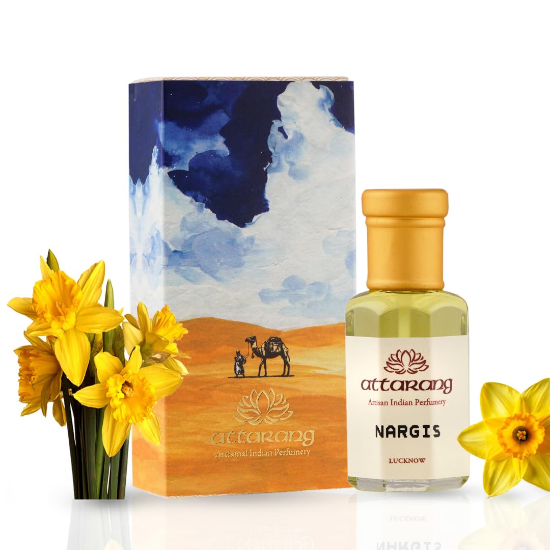 Attarang Nargis Attar | Plumeria, Champa, Daffodil | Premium Perfume Oil for Women | Long-Lasting Attar 10ml-image-38